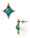 House of Harlow 1960's turquoise star studs are a stellar choice for your lobes. The bright baubles lend a mystic flair to any look.