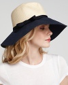 kate spade new york Dunes Lane Straw and Linen Sun Hat