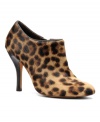 Wild thing: The perennially stylish leopard print is everywhere this fall, particularly on shoes and boots. We love Isola's take on the look: its Ilan shooties feature a chic pointed-toe silhouette, inside zipper closure and 4 heel.