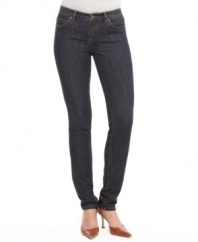 Designed in stretch denim for a comfortable and flattering fit, versatile MICHAEL Michael Kors petite skinny jeans are destined to become a favorite.