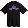 Colorado Rockies Official Wordmark Short Sleeve T-Shirt, Black