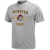 MLB Majestic Pittsburgh Pirates Opening Series T-Shirt - Ash (Small)