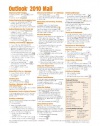 Microsoft Outlook 2010 Mail Quick Reference Guide (Cheat Sheet of Instructions, Tips & Shortcuts - Laminated Card)