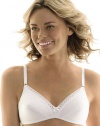 Hanes 100% Cotton Lined 2-Pack Wire Free bra # H449