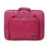 CaseCrown Memory Foam Pocket Case (Alligator Hot Pink) for HP 17 Inch Laptop