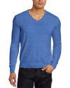 Calvin Klein Sportswear Men's Tipped Merino V-Neck Sweater