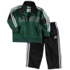 Adidas 12-24 Months Fashion Tricot Set (12M, Green/Black)