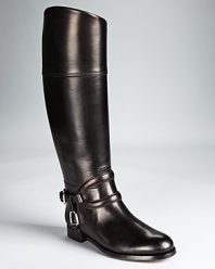 Ralph Lauren Collection's Sabella riding boots instantly lend equestrian chic. Utterly timeless, these boots showcase a time-honored tradition and a silhouette that lasts a lifetime.