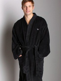 Emporio Armani Plush Robe - Men's