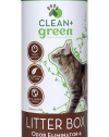 Clean + Green Litter Box Odor Remover and Cleaner for Cats, 16-Ounce