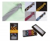 Bundle Monster Mens Fashion Business Solid, Woven, Stripes Necktie Tie Mixed Set