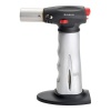 BonJour Brushed Aluminum Chef's Torch with Fuel Gauge