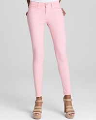 Get on-trend style in J Brand's weekend-perfect twill skinny jeans, rendered in a sweet pastel hue.