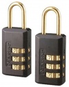 Master Lock 646T Set-Your-Own Combination Luggage Lock, 13/16-Inch, 2-Pack