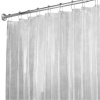 InterDesign 72-Inch by 72-Inch Vinyl Shower Curtain Liner, Clear