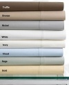 Hotel Collection Bedding, 600 Thread Count Twin Flat Sheet Cloud
