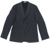 Calvin Klein Men's Classic Fit Blue Check Blazer (Dark Slate Grey)
