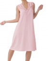 Women's soft sleeveless nightgown PINK L