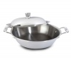 All Clad 4340 Stainless Steel 4-Quart 40th Anniversary American Casserole Pan with Lid