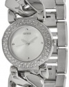 GUESS Women's U11662L1 Shine and Sparkle Chain Bracelet Watch