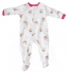 Carter's Girls Fleece Footed Pajama Monkey Ballerina Blanket Sleeper (5 Kids)