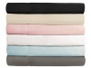 Malouf Fine Linens® 100% Brushed Microfiber Super Soft 4-Piece Bed Sheet Set- Queen - Stone - Wrinkle Resistant