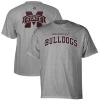NCAA adidas Mississippi State Bulldogs Base Stealer T-Shirt - Gray