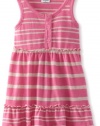 Splendid Littles Girls 2-6X Sugarcane Stripe Toddler Dress, Parfait, 2T