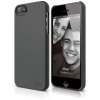 elago S5 Slim Fit 2 Case for iPhone 5 - eco friendly Retail Packaging - Soft Feeling Dark Gray