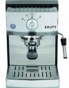 KRUPS XP5240 Pump Espresso Machine with KRUPS Precise Tamp Technology and Stainless Steel Housing, Silver