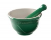 Le Creuset Stoneware 10-Ounce Mortar and Pestle, Fennel