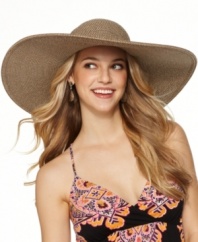 A little extra protection never hurts. This super floppy hat from Nine West is your new best friend for pool-side relaxation. With a packable design, just stash it in your bag for easy on-the-go travels.