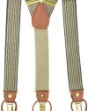 Geoffrey Beene Men's Vertical Stripe Suspender