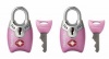 Master Lock 4689TPNK TSA Accepted Luggage Locks with Keys, Pink, 2-Pack