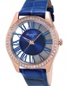 Kenneth Cole New York Women's KC2757 Transparency Gold Case Transparent Blue Dial Watch