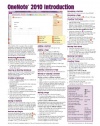 OneNote 2010 Introduction Quick Reference Guide (Cheat Sheet of Instructions, Tips & Shortcuts - Laminated Card)