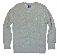Polo Ralph Lauren Men's Long-sleeved T-shirt / Sleepwear / Thermal in Grey, White Pony