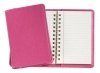 Graphic Image Wire-O-Notebook, Goatskin Leather, 4-Inches, Pink (JS4MRBLGTIPNK)