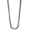 Sterling Silver Box Chain, 3.25mm Wide Approx., 20 Inches Long