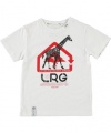 LRG Pentagon T-Shirt (Sizes 4 - 7) - white, 6