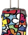 Heys USA Luggage Britto Flowers 26 Inch Hardside Spinner, Flowers, 26 Inch
