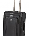 Travelpro Luggage Crew 9 24-Inch Expandable Rollaboard Suiter Bag, Black, One Size