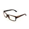MLC Eyewear Rectangle Nerdy Sunglasses 470 Black Leopard Frame Clear Lens for Women and Men (can be optical frame)