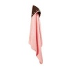 Elegant Baby Pink & Chocolate Hooded Towel