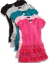GUESS Kids Girls Little Girl Sweater-Dress, PINK (3T)