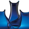 ROGASKA CRYSTAL Groovy kind of love cobalt blue Vase 31 cm
