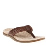 Sperry Top-Sider Men's Largo Thong Woven Sandal,Amaretto,10 M