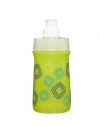 Brita Soft Squeeze Water Filter Bottle For Kids, Green Squares
