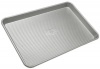 USA Pans 10 x 15 x 1 Inch Aluminized Steel Jellyroll Pan with Americoat