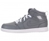 Nike Kids 1 Mid Flex (PS) Cool Grey/White/Cool Grey Basketball Shoes 13 Kids US